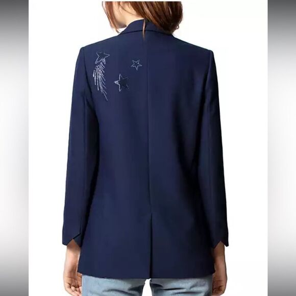 Zadig & Voltaire || NWTs Star Studded Blazer Size XS - Picture 2 of 16